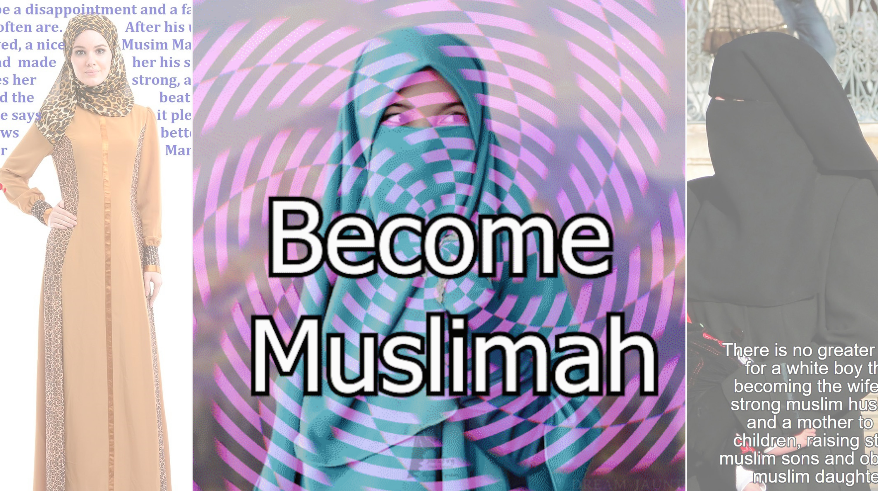 Feminization and Islamification Meme Template