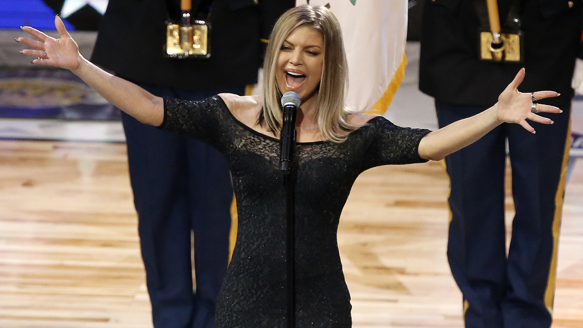 Fergie's National Anthem Meme Template