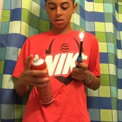 Fire Spray Challenge