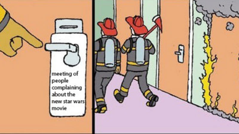 Firefighters "Do Not Disturb"