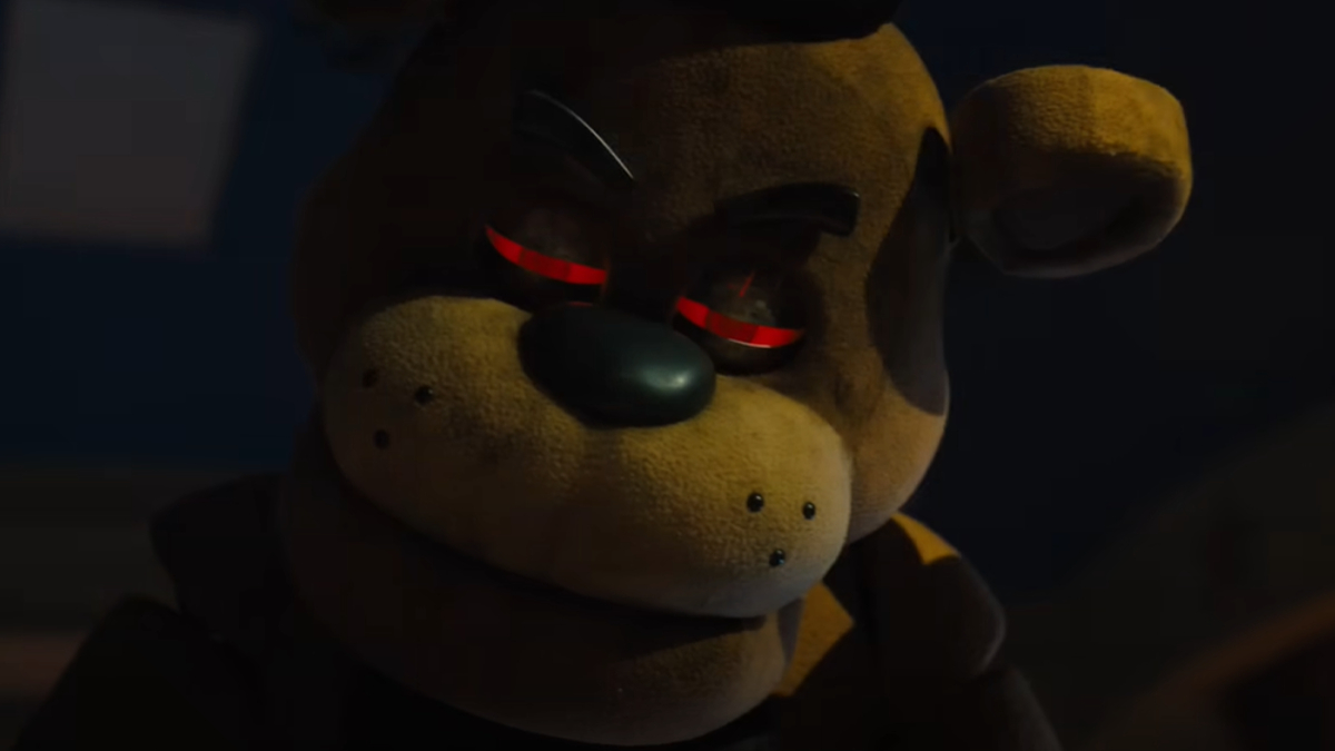 Five Nights at Freddy's Movie Red Eyes Animatronics Controversy Meme Template