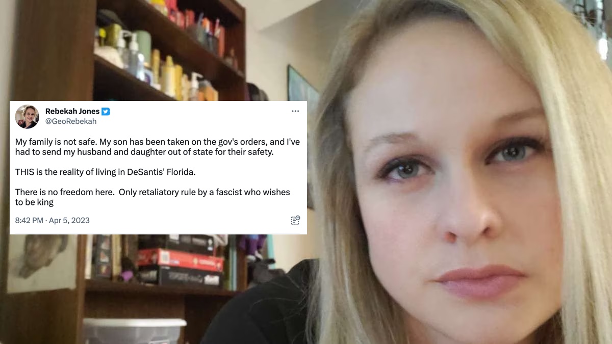 Florida State "Kidnapping" of Rebekah Jones' Son Meme Template