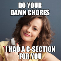 Forever Resentful Mother Meme Template