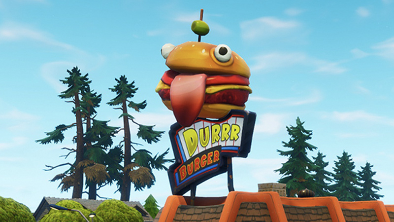 Fortnite Burger Meme Template