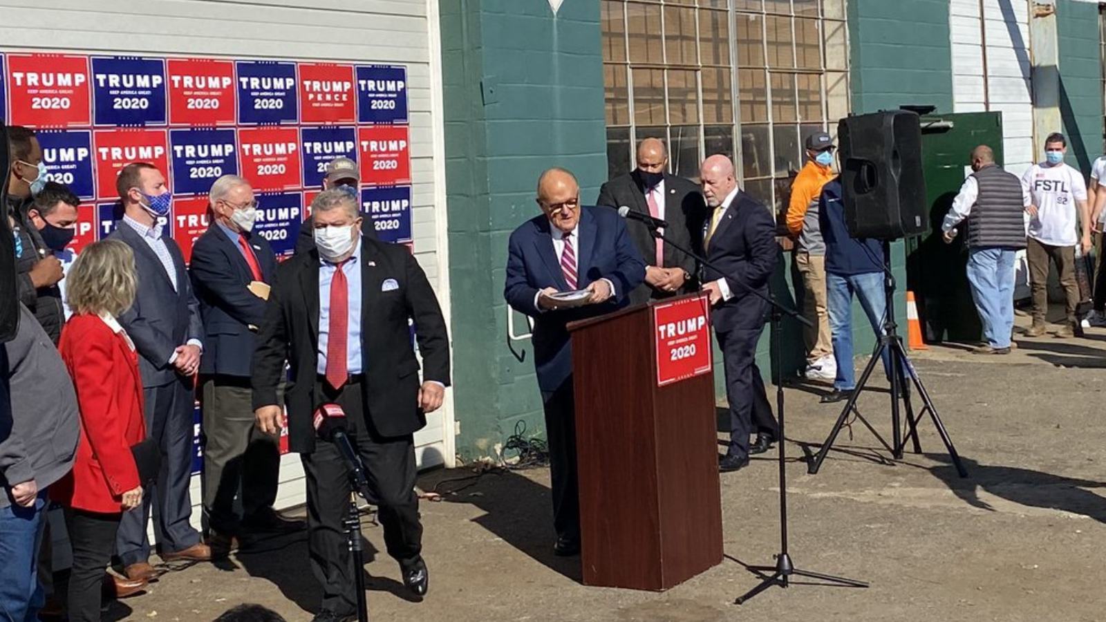 Four Seasons Total Landscaping Press Conference