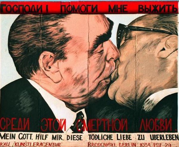 "Fraternal Kiss" Parodies