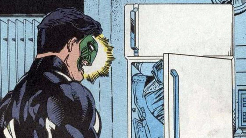 Fridging Meme Template