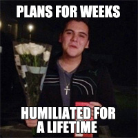 Friendzone Johnny Meme Template