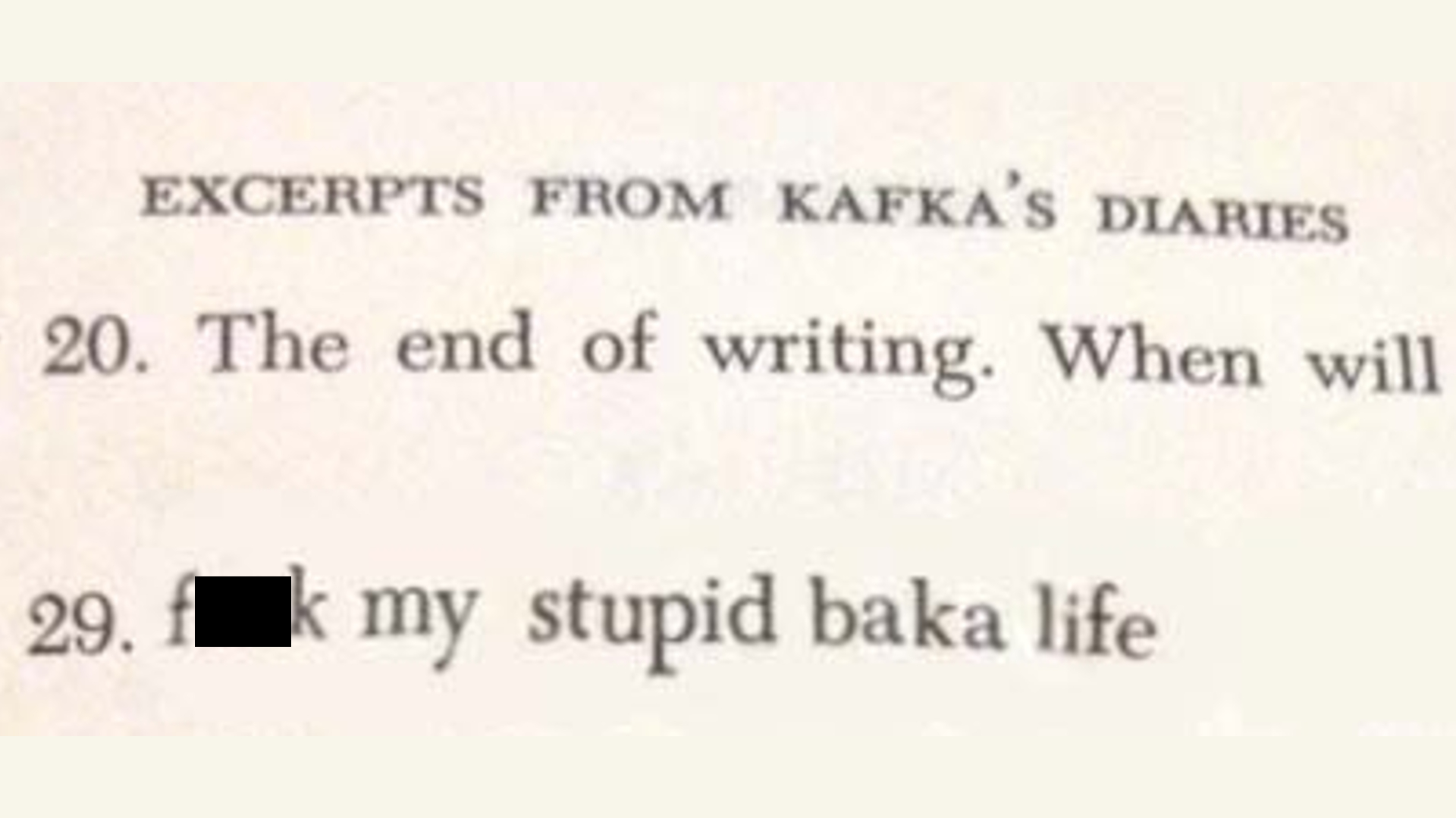 Fuck My Stupid Baka Life Meme Template