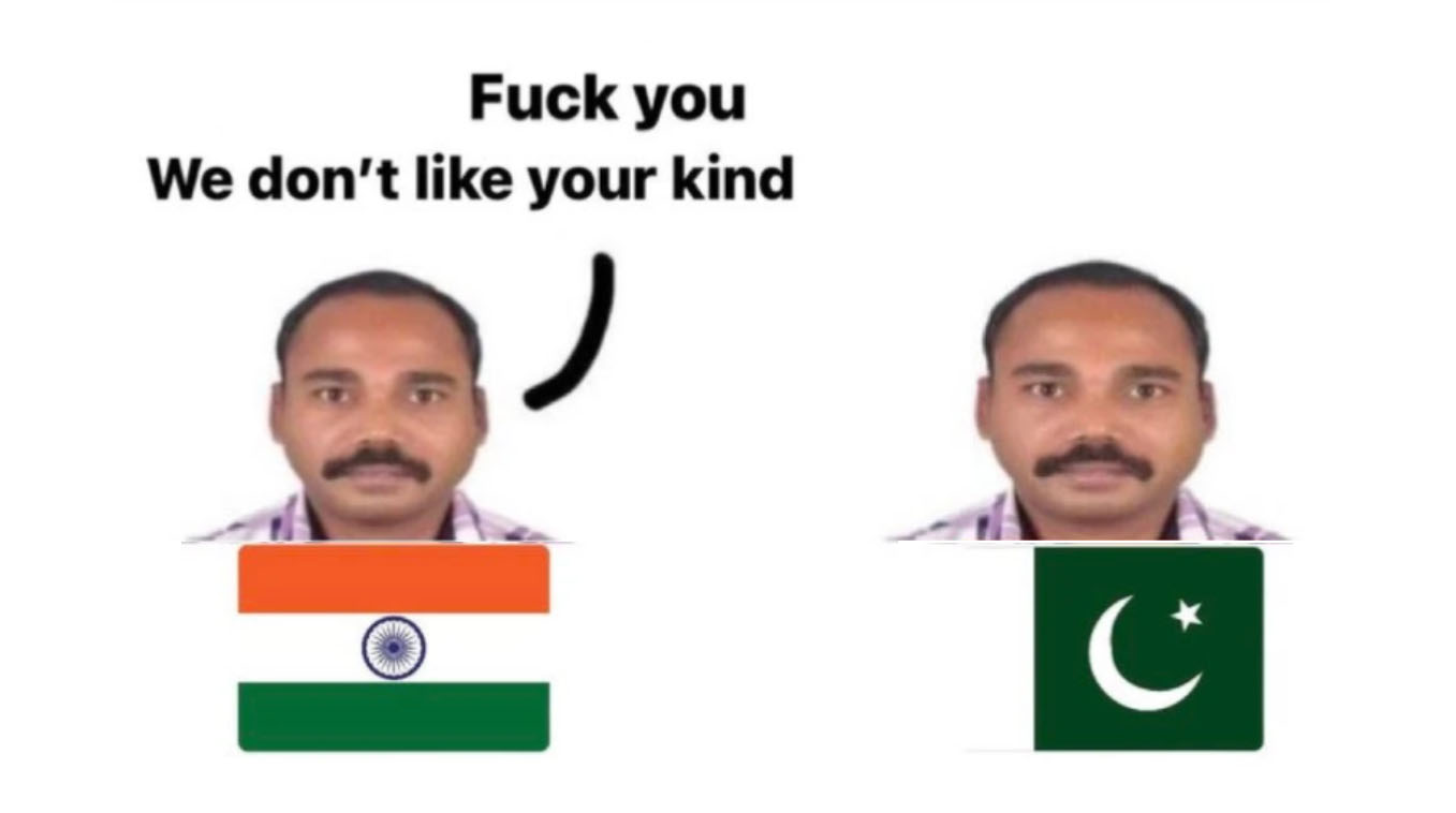 Fuck You We Don't Like Your Kind Here