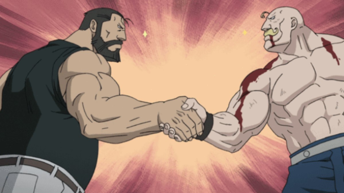 Fullmetal Alchemist Handshake Meme Template