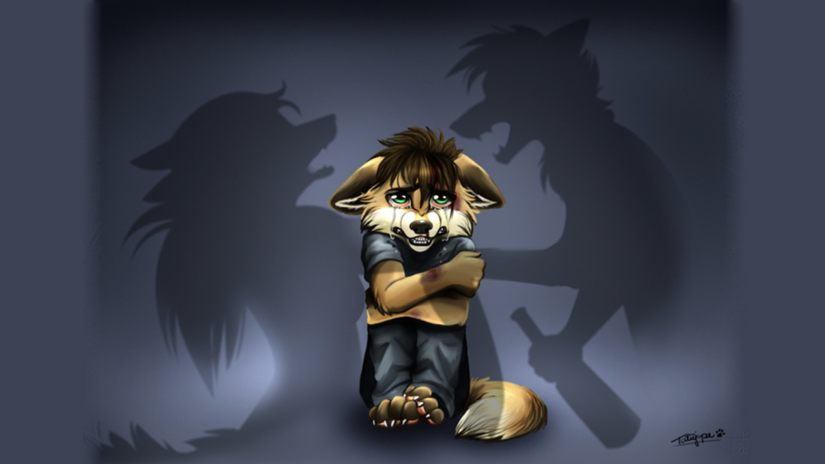 Furry Parents Fighting