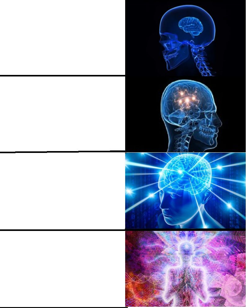 GALAXY BRAIN Meme Template