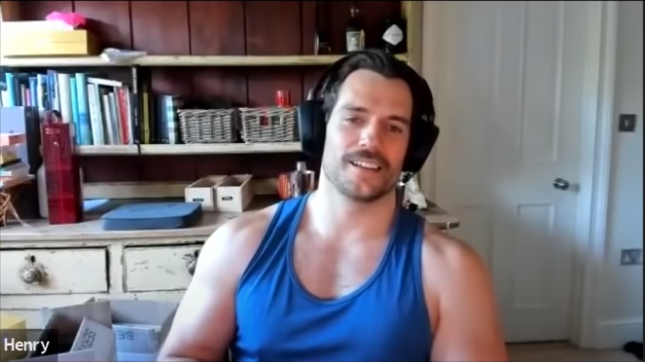 Gamer Henry Cavill