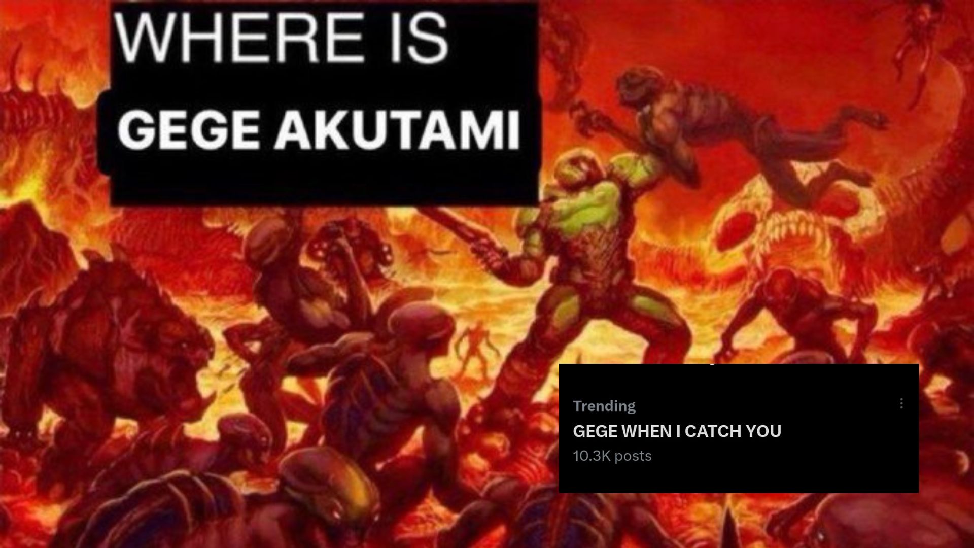 Gege When I Catch You / Where is Gege Akutami