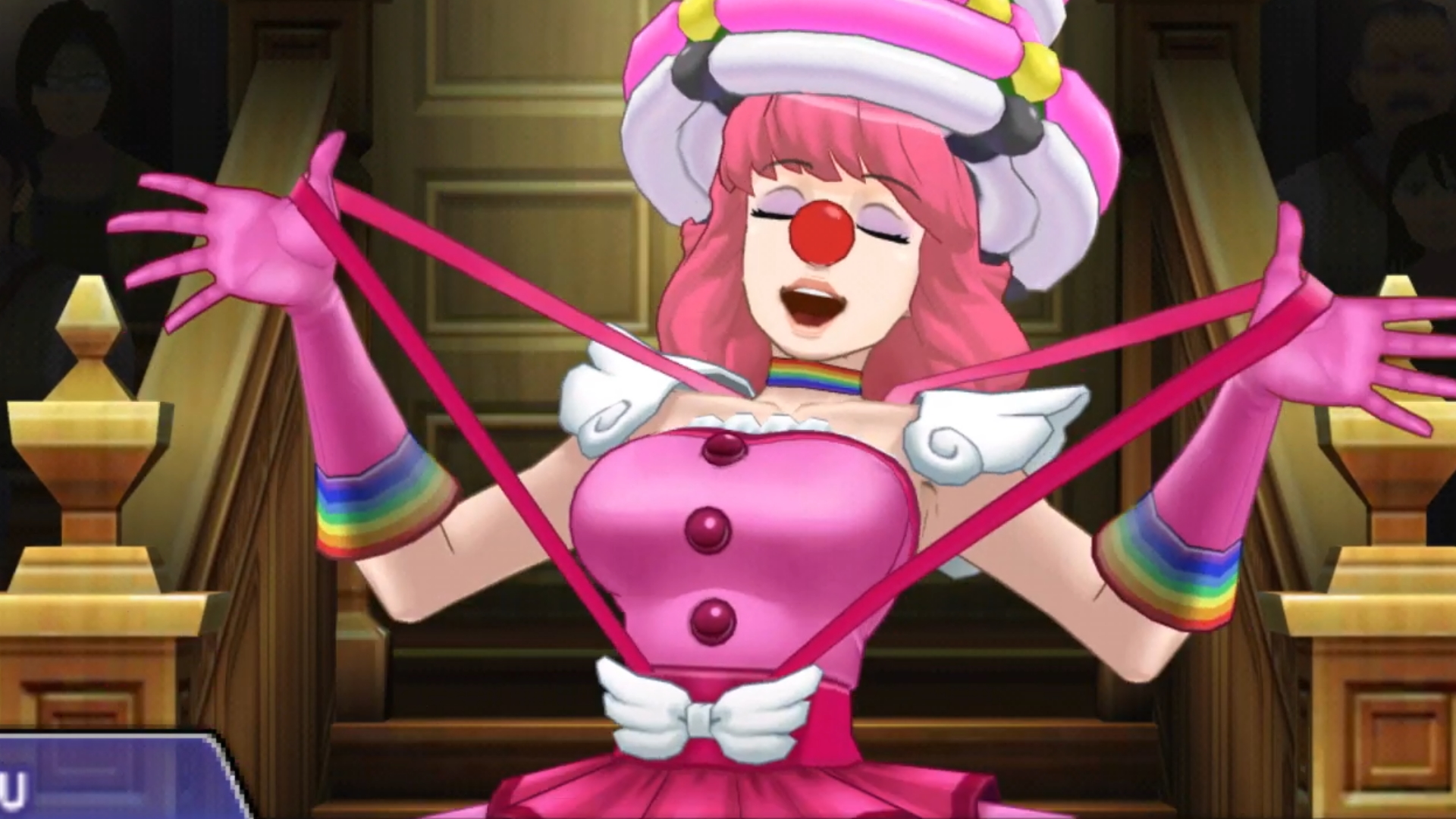 Geiru Toneido (Ace Attorney Clown Girl) Meme Template