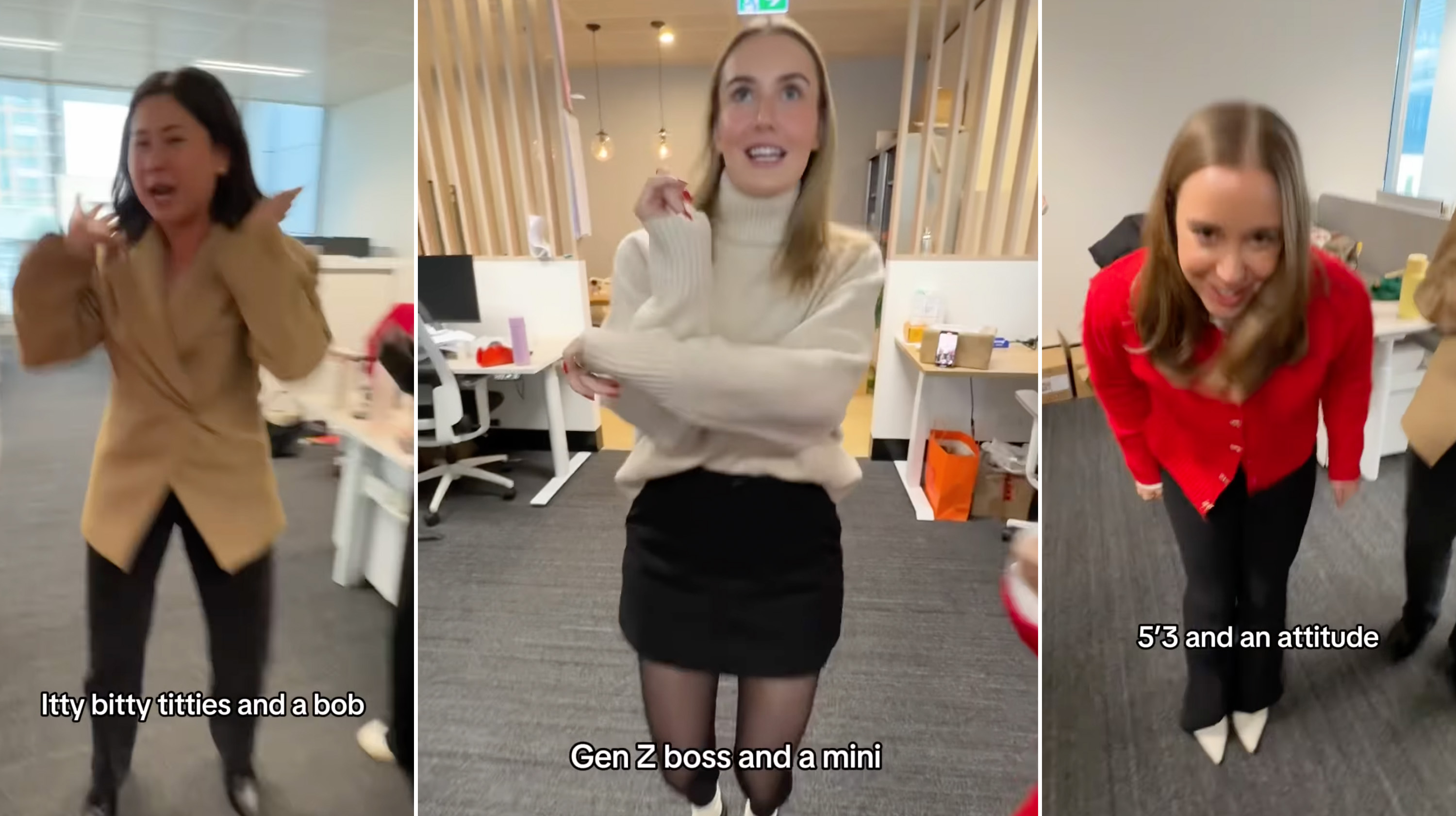 Gen Z Boss and a Mini Meme Template