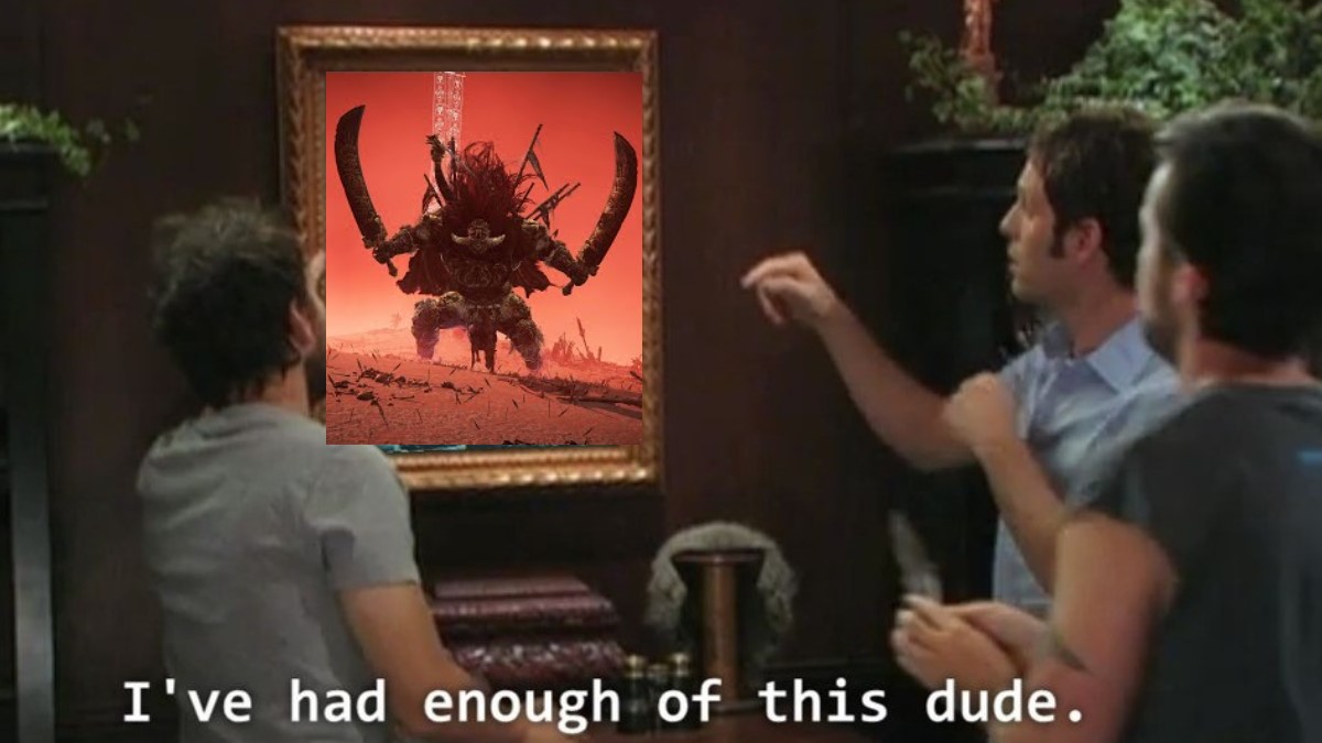 General Radahn / Starscourge Radahn Meme Template