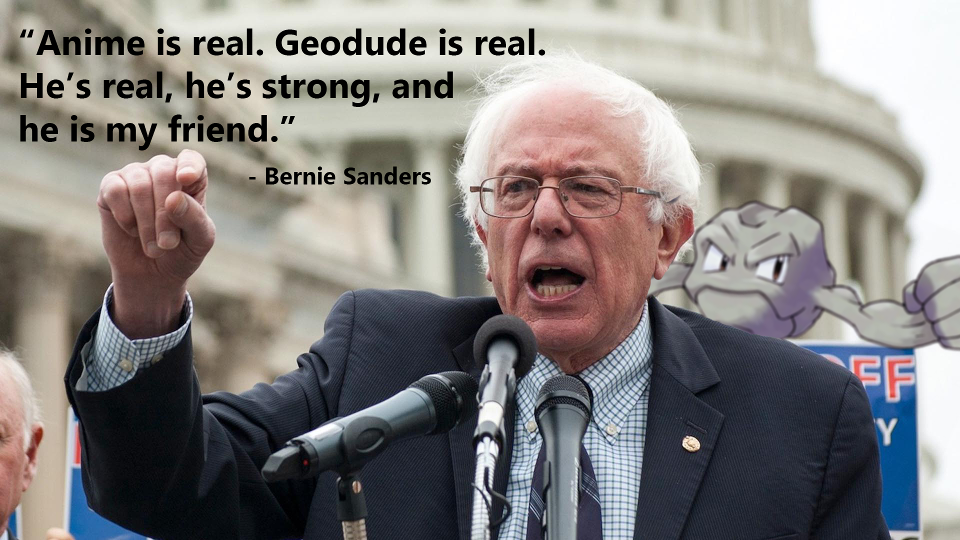 Geodude Is Real, and Strong, and He's My Friend