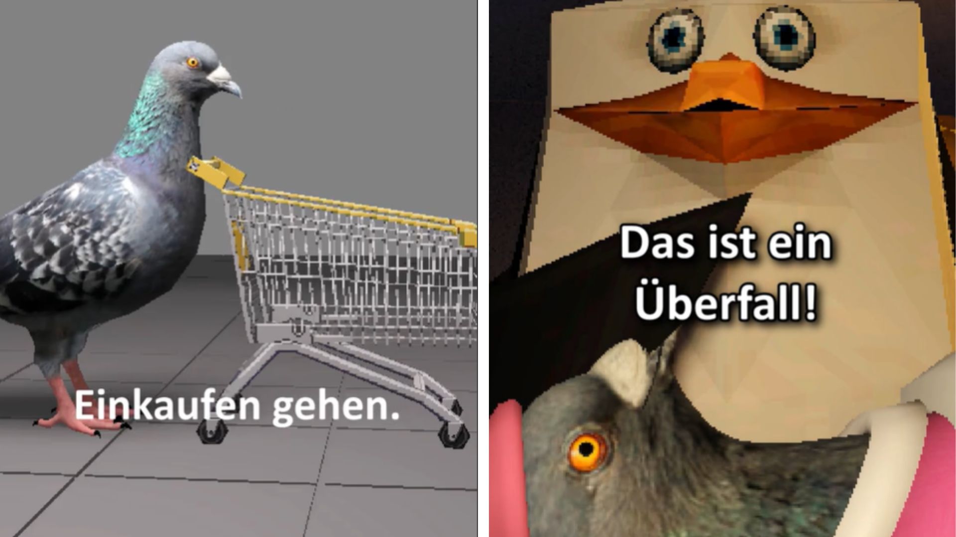 German Brainrot Meme Template