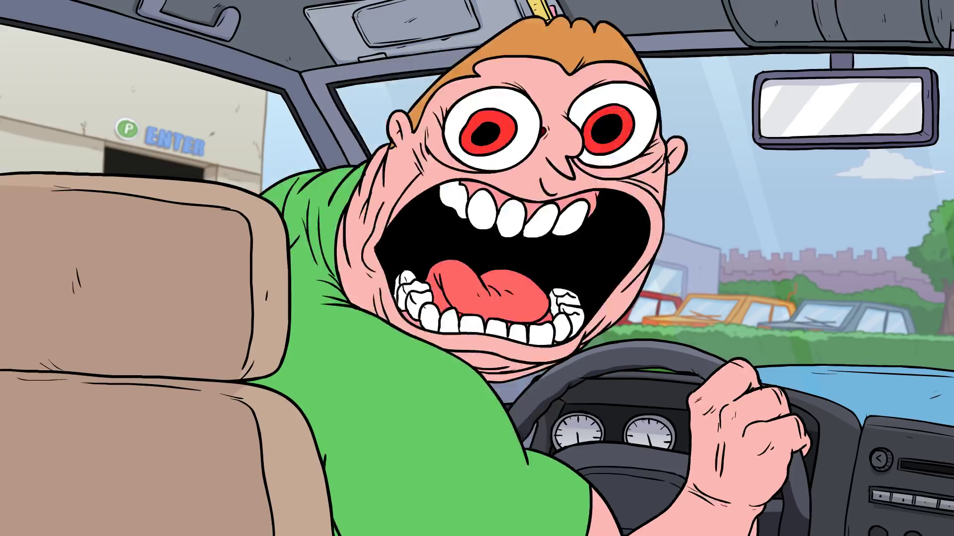 Get Out of My Car Meme Template