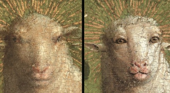 Ghent Altarpiece Lamb Restoration