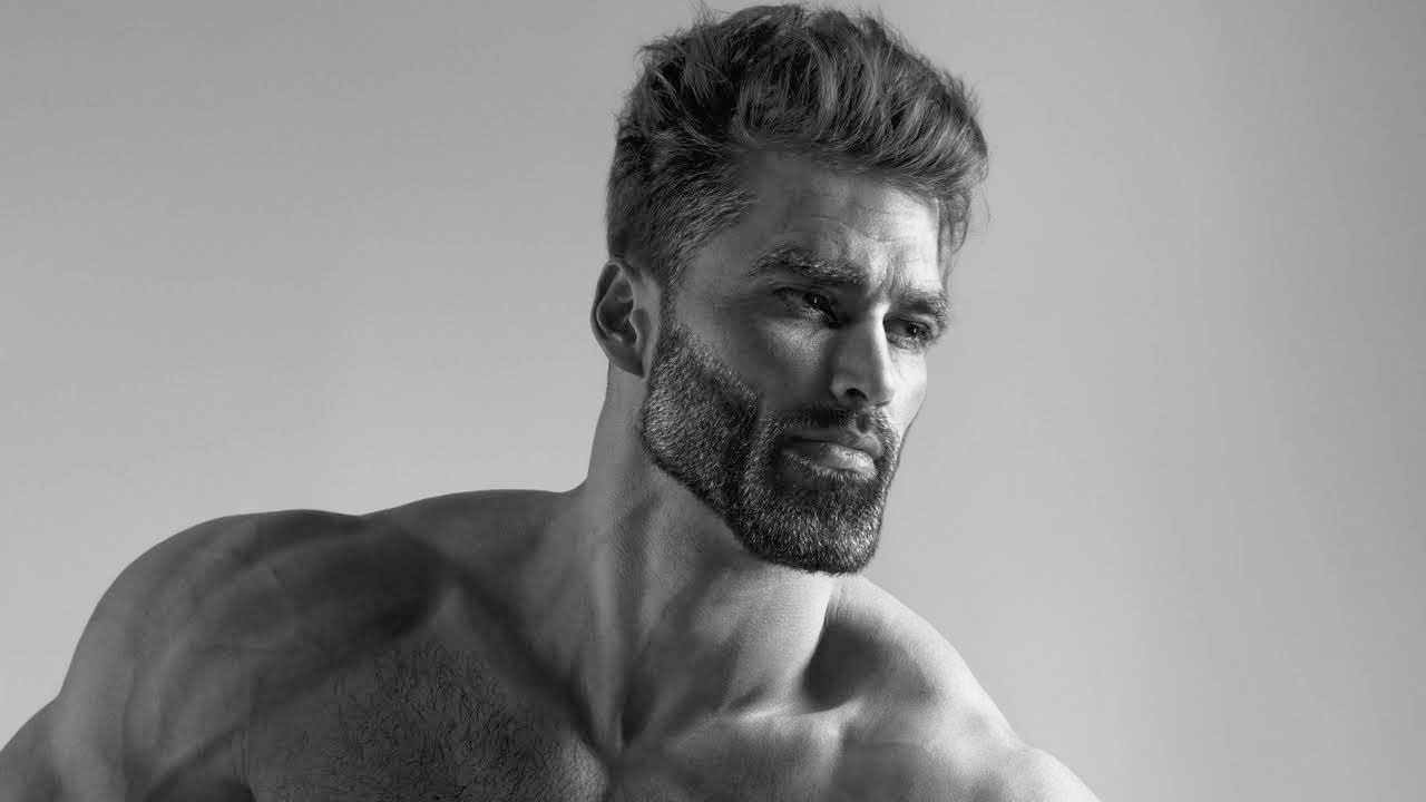 GigaChad Meme Template