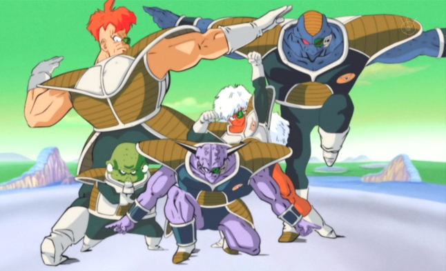 Ginyu Force Pose (Tokusentai) Meme Template