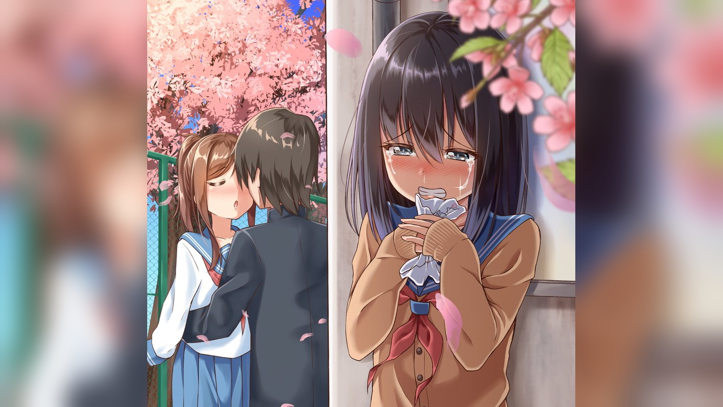 Girl Crying Next to a Kissing Couple Meme Template