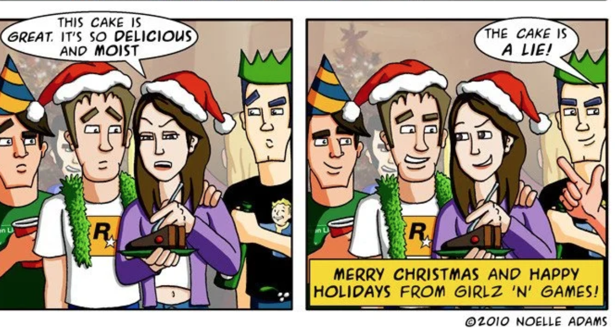 Girlz 'N' Games Meme Template
