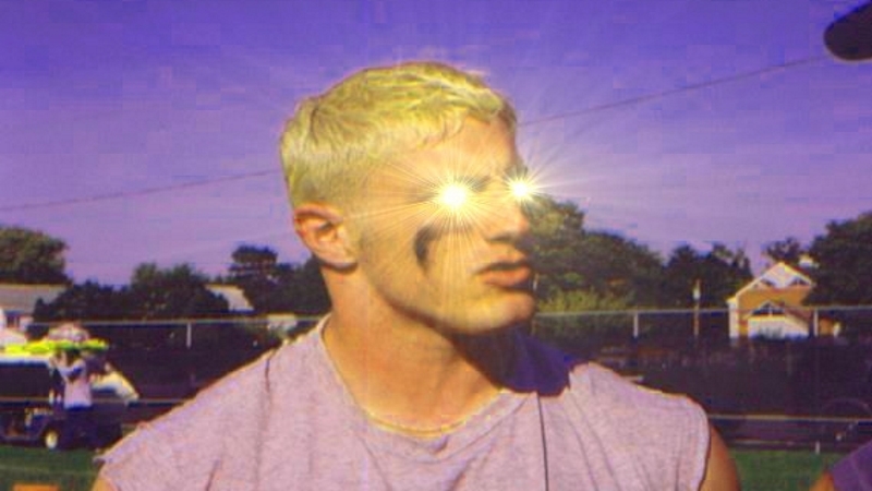 Glowing Eyes / Laser Eyes Meme Template