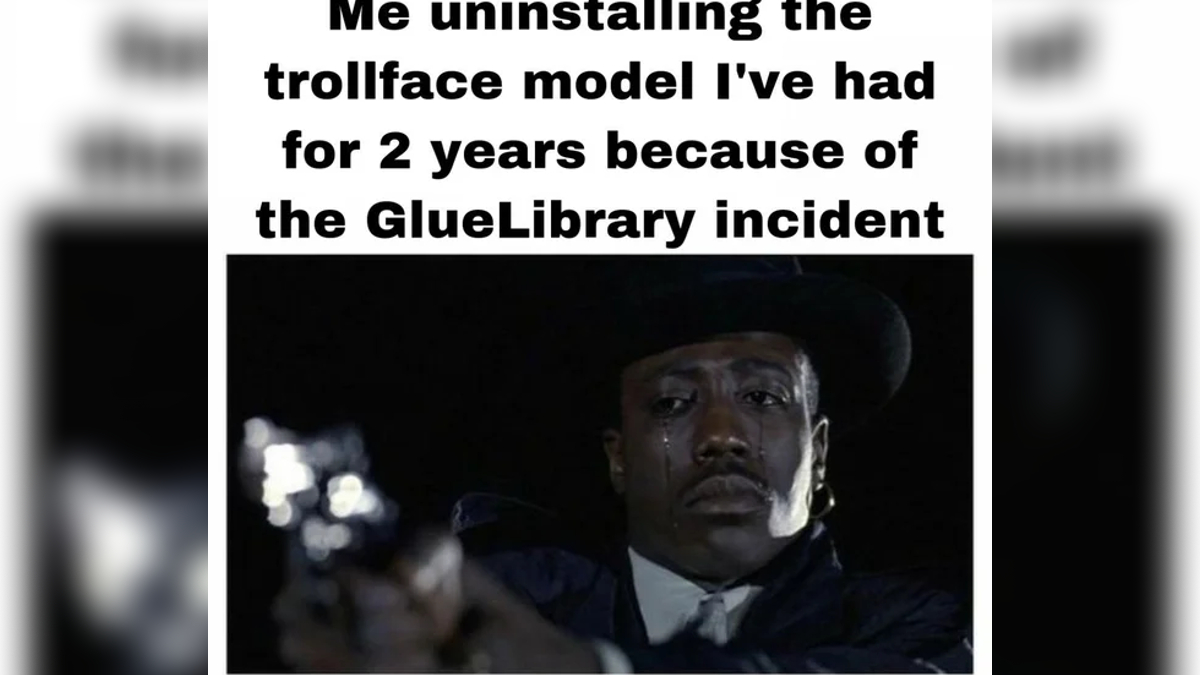 Glue Library Goatse Screamer Incident (Garry's Mod)