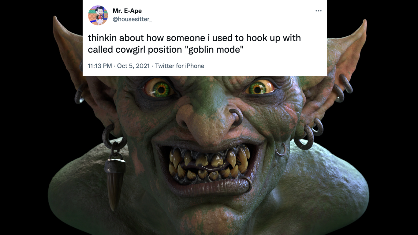 Goblin Mode Meme Template