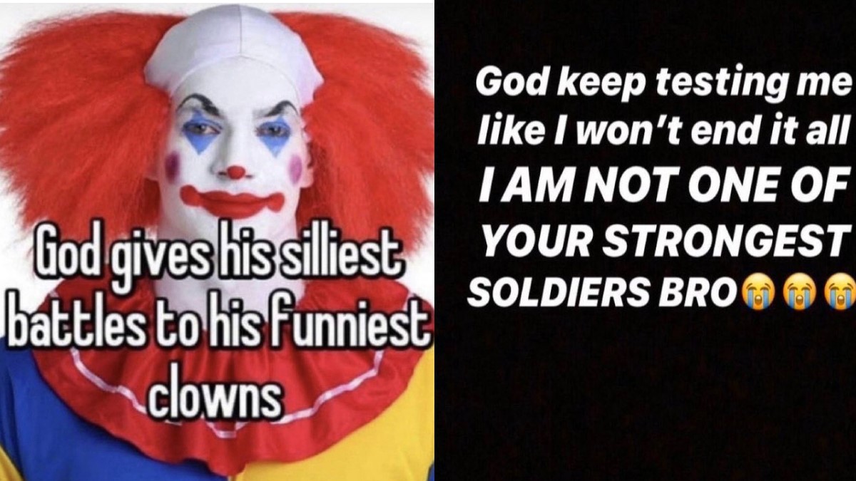 God Gives His Hardest Battles To His Strongest Soldiers Meme Template