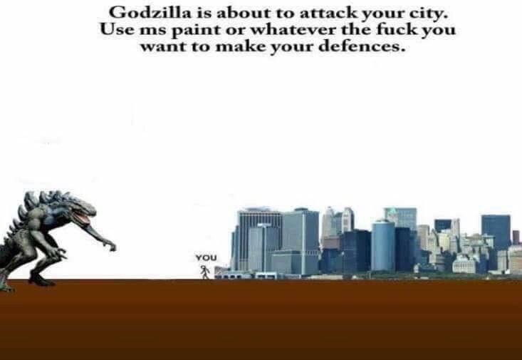 Godzilla Is About to Attack Your City