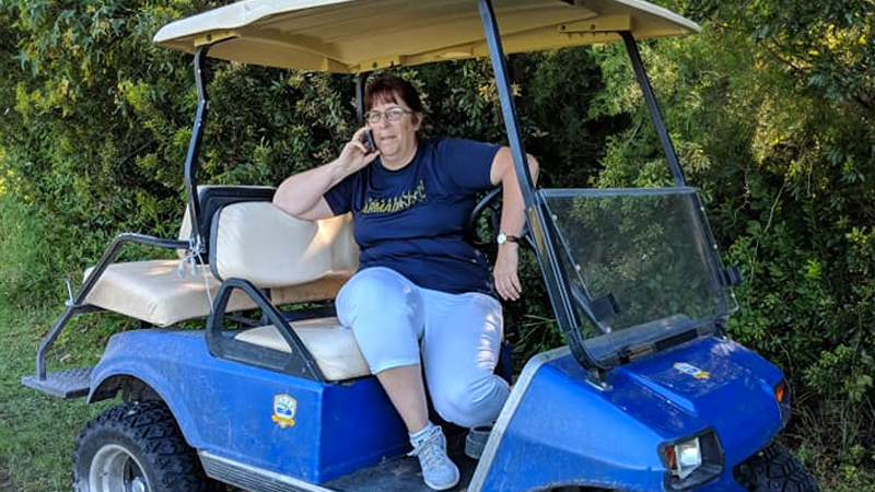 Golf Cart Gail Meme Template