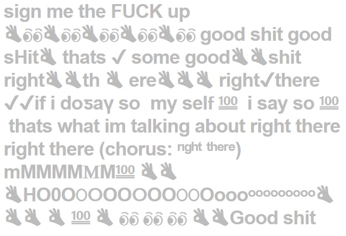 Good Shit / Sign Me The Fuck Up Meme Template