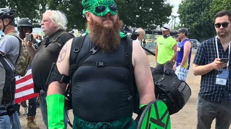 Green Kek Warrior Meme Template