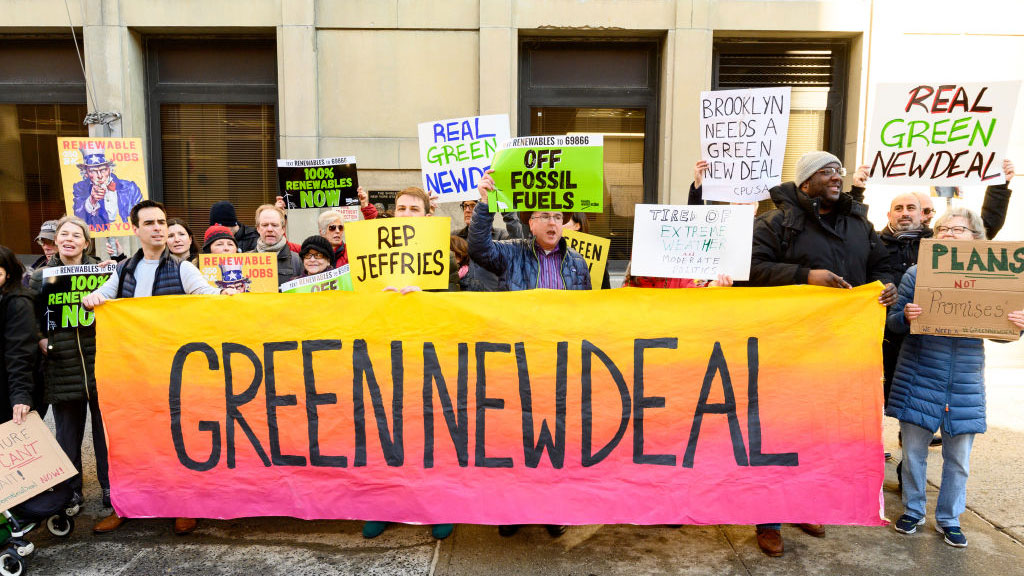 Green New Deal Meme Template