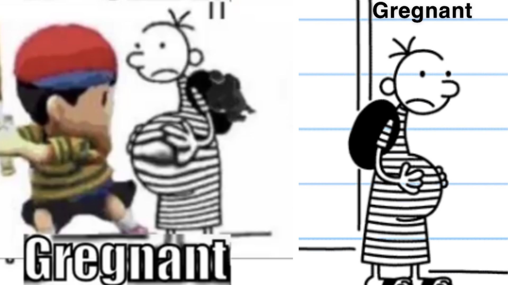 Gregnant Meme Template