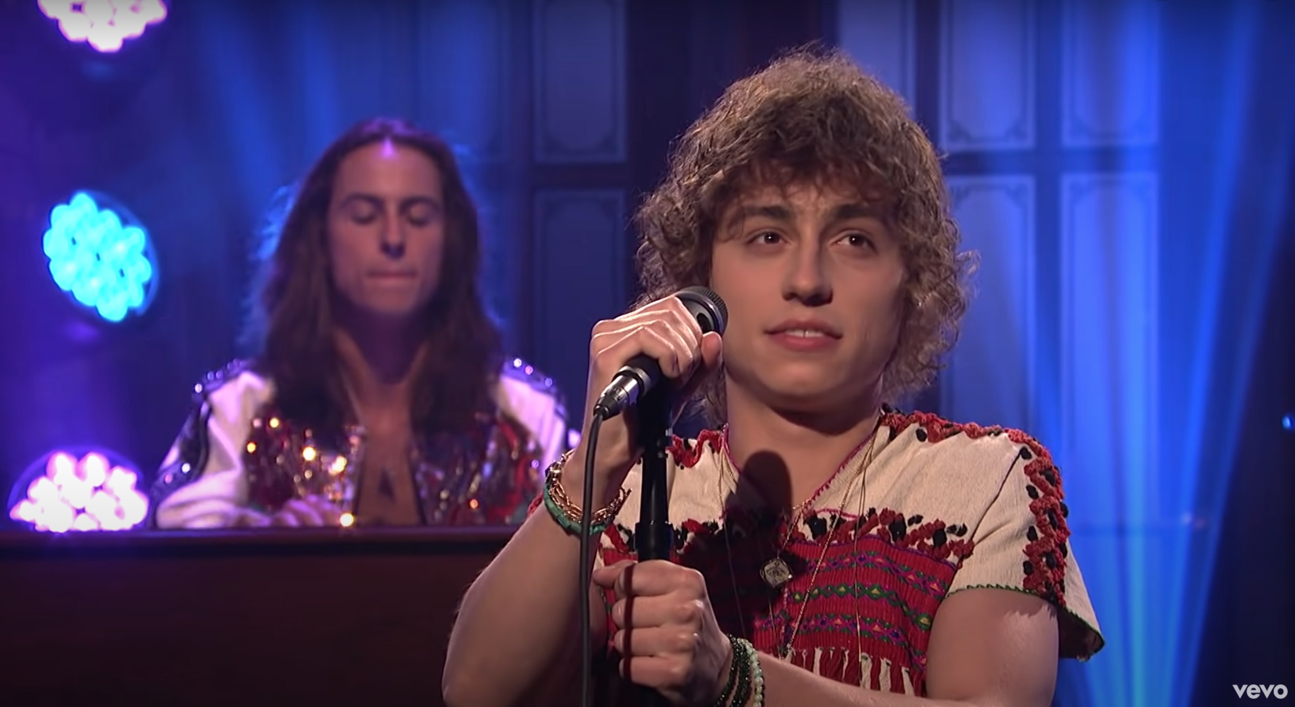 Greta Van Fleet's SNL Performance Meme Template