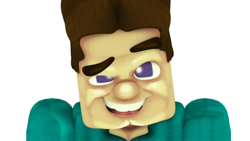 Grotesque Steve / Steveposting