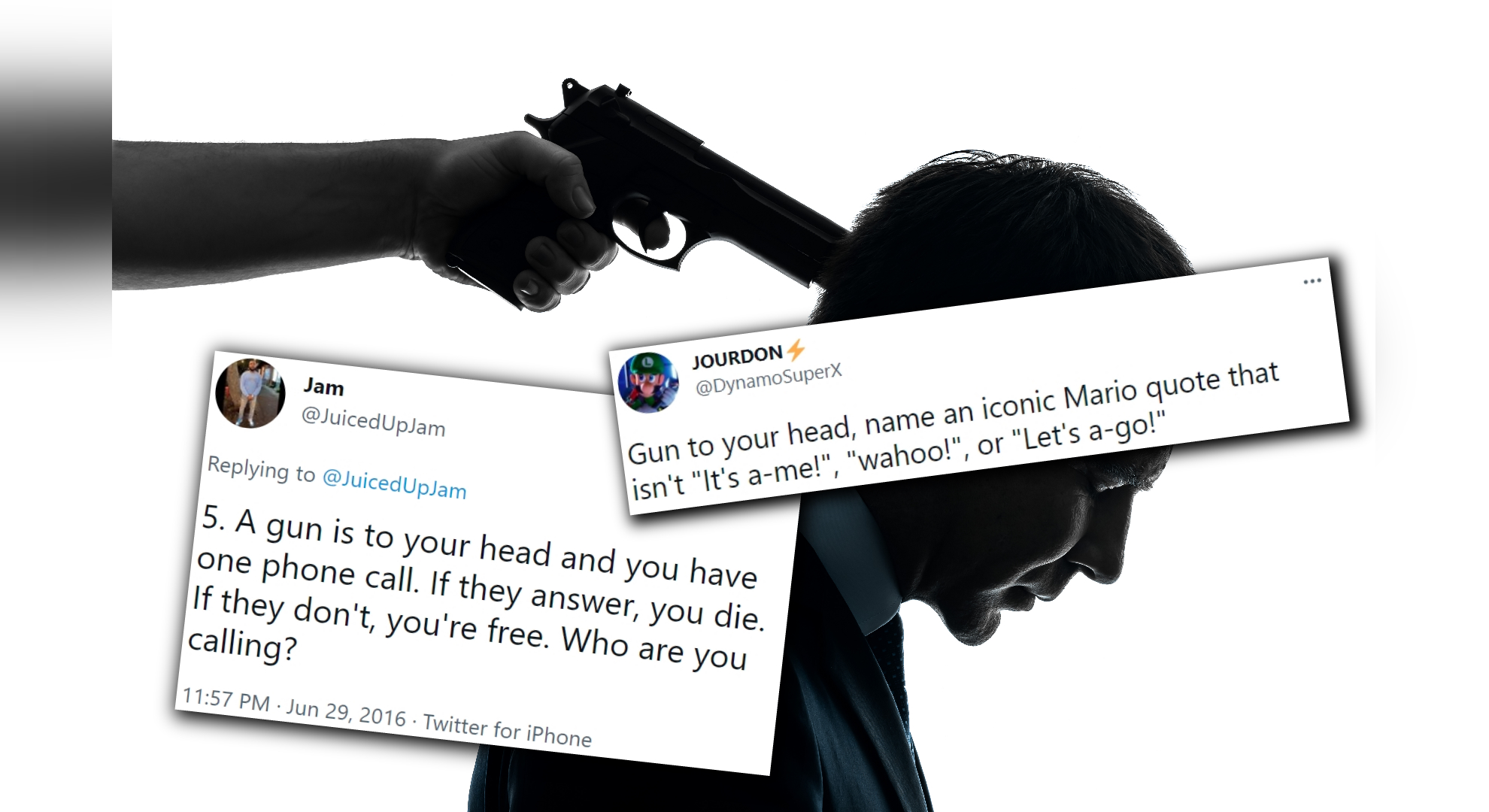 Gun to Your Head Meme Template