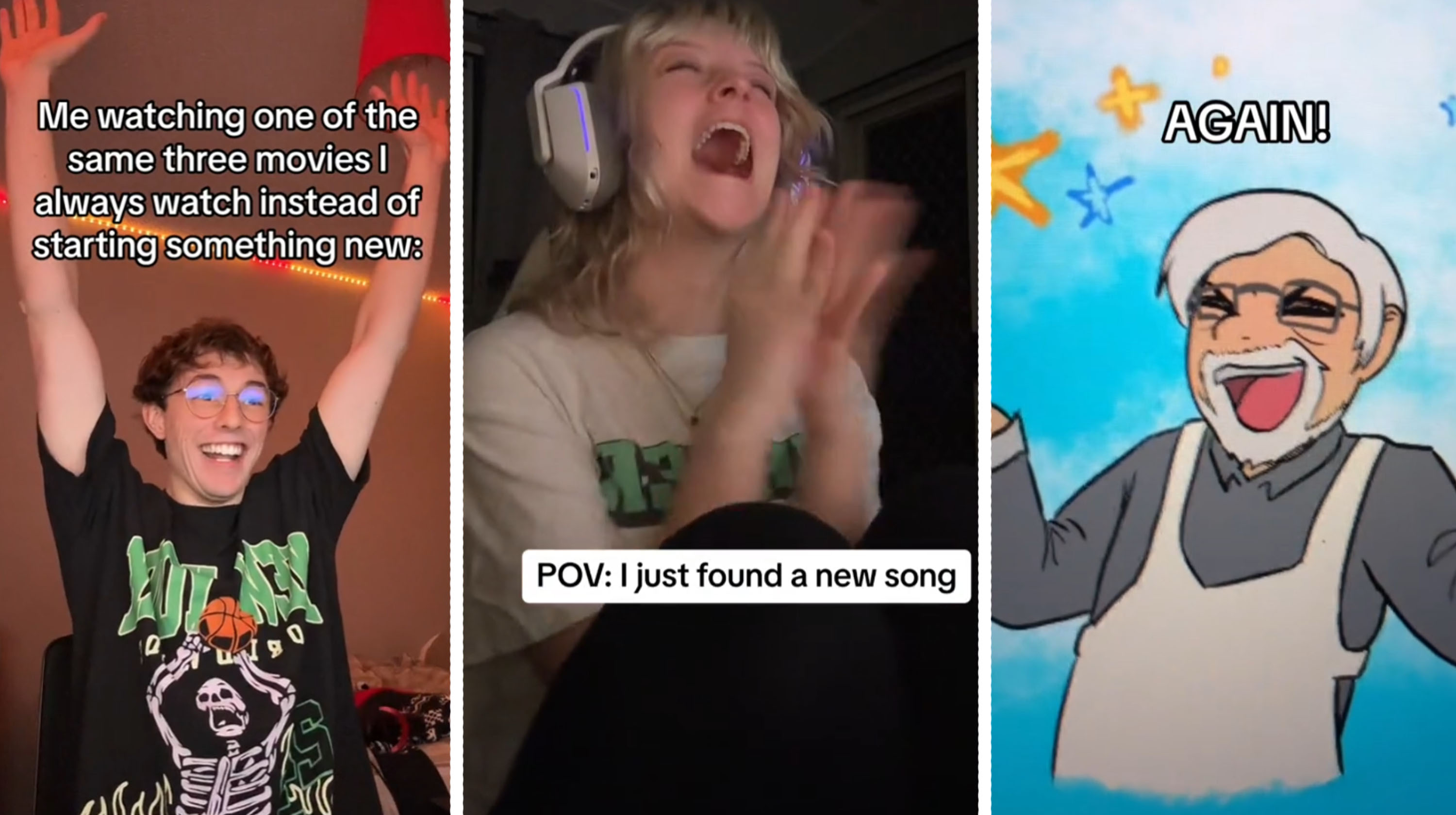 Hahahaha Again! (TikTok Audio) Meme Template