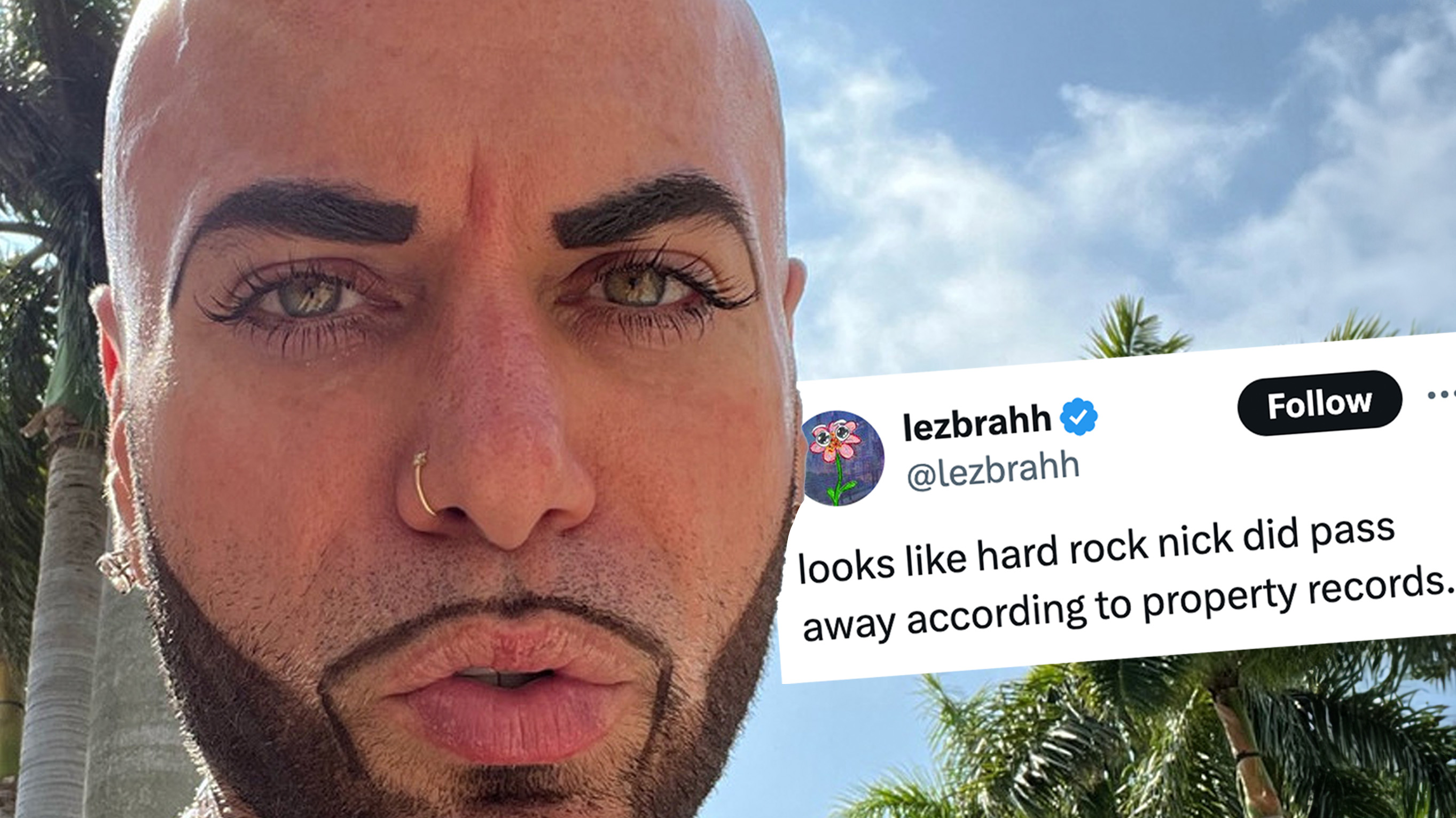 Hard Rock Nick Death Rumor Meme Template