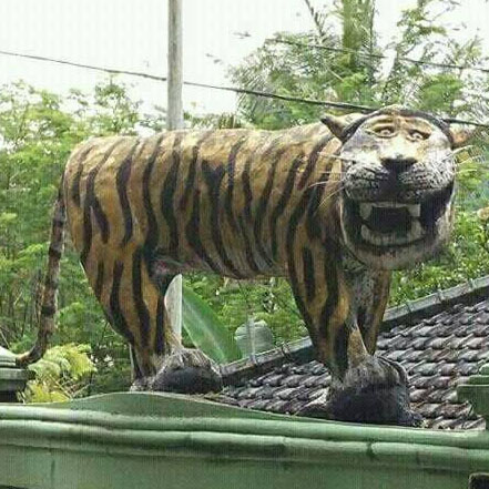 Harimau Lucu Meme Template