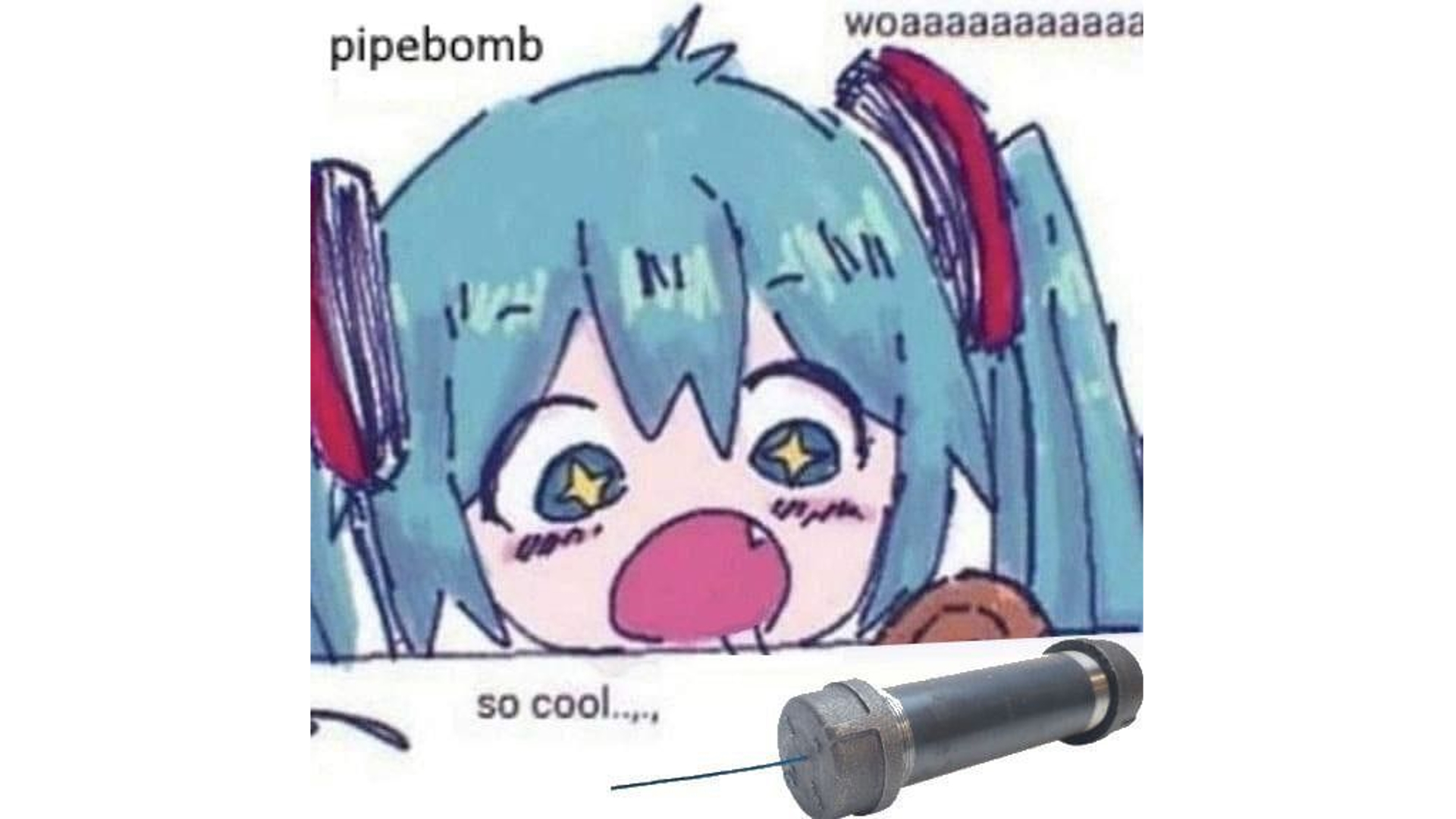 Hatsune Miku Admires a Snail / Woah, Pipe Bomb