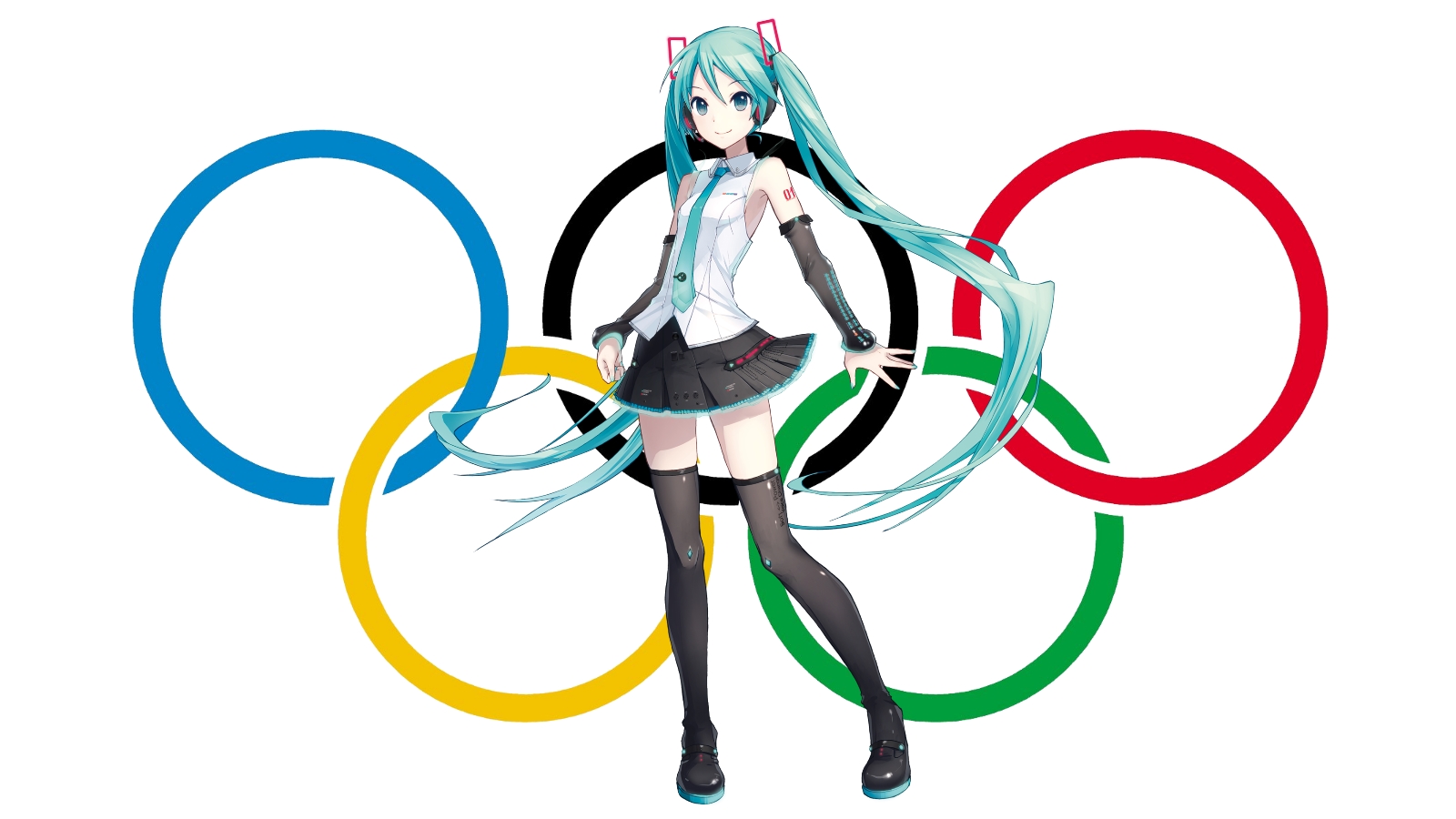 Hatsune Miku at 2020 Tokyo Olympics Meme Template
