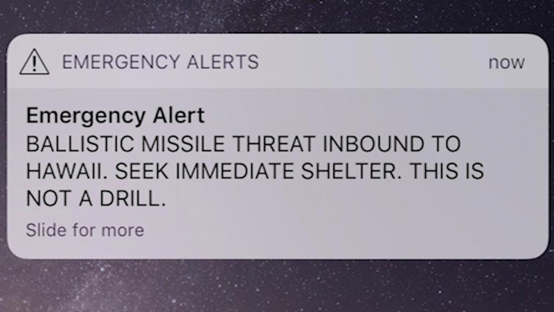 Hawaii Missile False Alarm Meme Template