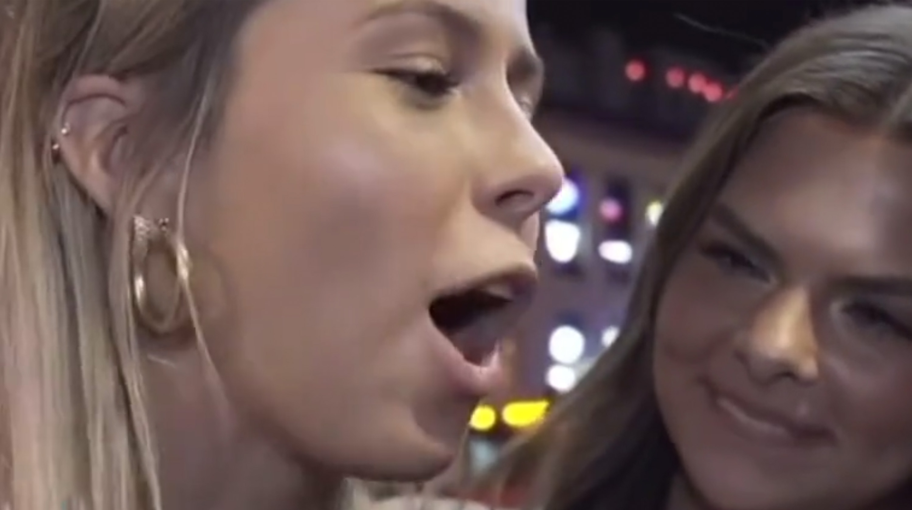 Hawk Tuah Girl Meme Template